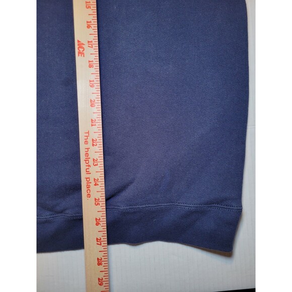 Vintage Dallas Cowboys Sweatshirt Unisex L Blue NFL 90s Spellout Logo Crewneck - Picture 6 of 6